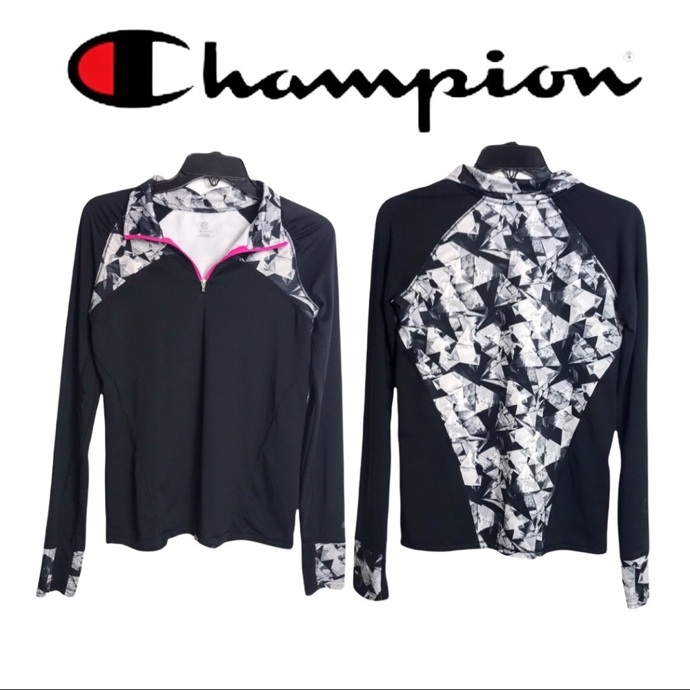 Champion C9 Athletic Long Sleeve Half Zip Pullover Size XL (Girls 14-16)